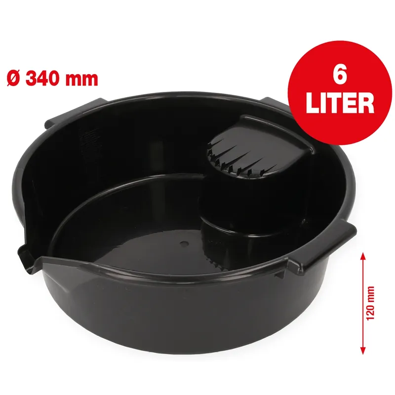 Uppsamlingstråg 6 liter. Ø 340 mm Nyhet
