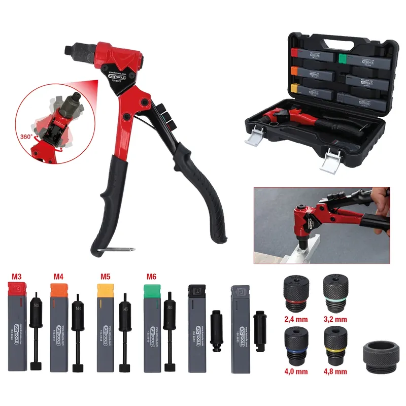 3-i-1 handnittångssats. vridbar.12 delar Erbjudande