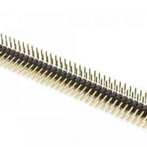 Sista chansen Stiftlist 2.54mm 2x40p vinklad brytbar