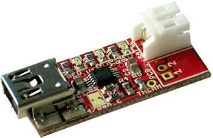 USB laddarmodul MCP73833 för Li-Ion/LiPo 0.1/0.5A JST Endast idag