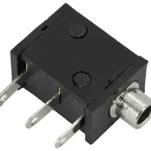 2.5mm hona 2-pol mono PCB Rabatter