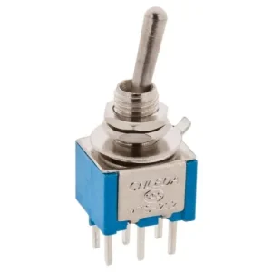 Vippomkopplare 2-pol ON-ON PCB MTS-202-A2 Fynd