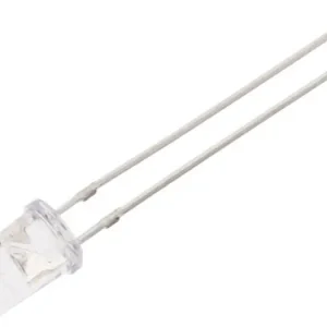 Nyhet LED UV-A 5mm 2.8-3.6V 80mcd 385nm 30 gr