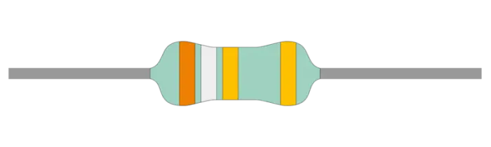 Beställ idag Motstånd metallfilm 0.6W 1% 3.9ohm (3R9)