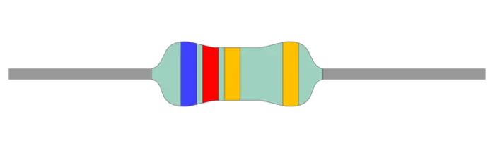Motstånd metallfilm 0.6W 1% 6.2ohm (6R2) Endast denna vecka