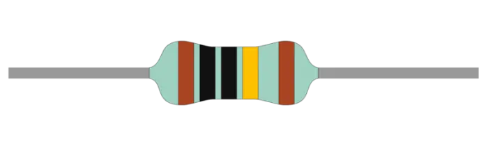 Motstånd metallfilm 0.6W 1% 10ohm (10R) Rabatt