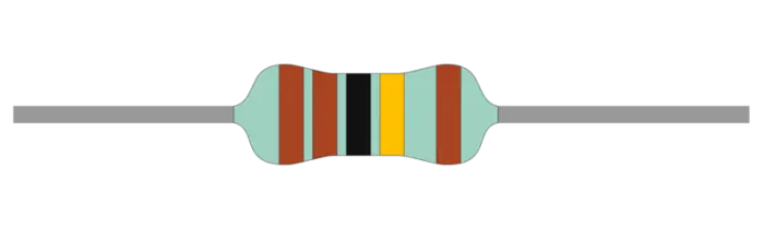 Outlet Motstånd metallfilm 0.6W 1% 11ohm (11R)