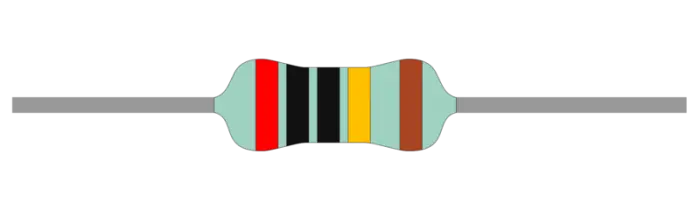 Motstånd metallfilm 0.6W 1% 20ohm (20R) Utförsäljning