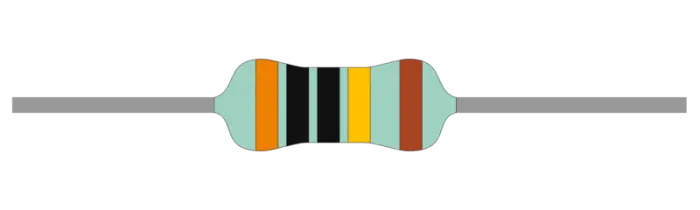 Motstånd metallfilm 0.6W 1% 30ohm (30R) Rabatter
