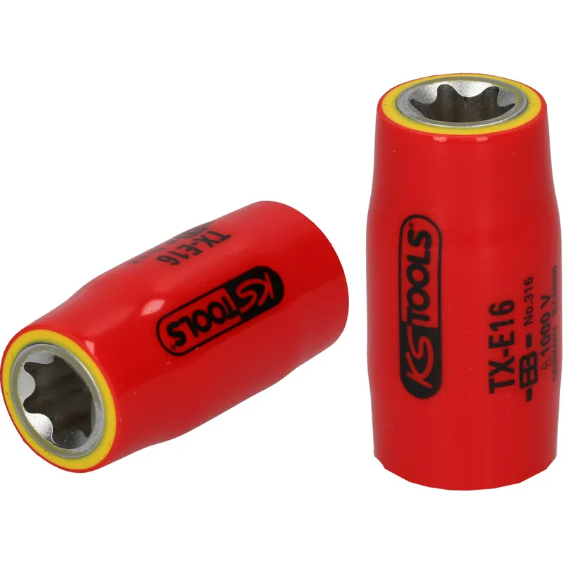 1/2" Torxhylsa med skyddsisolering. E11 Premium