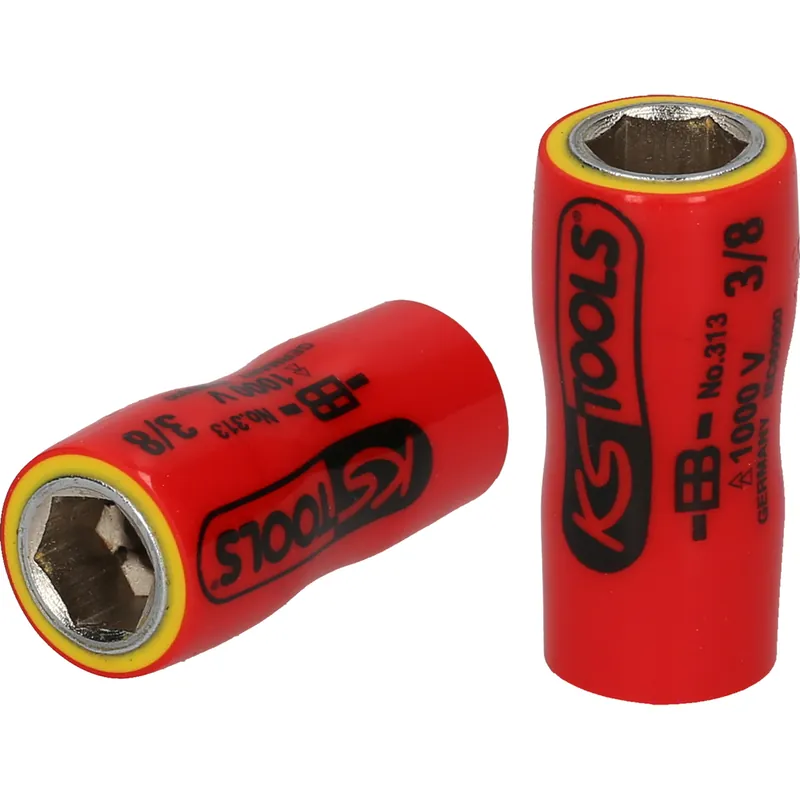 1/4" hylsa med skyddsisolering. 1/2'' Rabatter