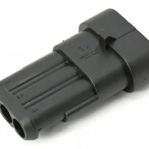 Säker betalning Kontakthus Superseal 3-pol hane