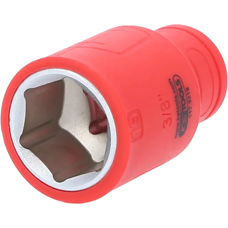 3/8" isolerad hylsa. 19mm Outlet