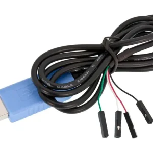 Reapris USB till TTL 3.3V (UART) seriell kabel, 4-pin för Raspberry Pi 5 m.fl.