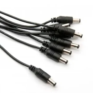 Snabb frakt DC grenkabel 2.1mm 8-vägs