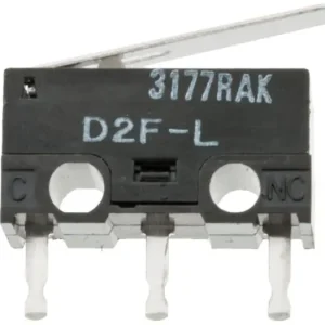 Snabb frakt Mikrobrytare D2F on-(on) med hävarm