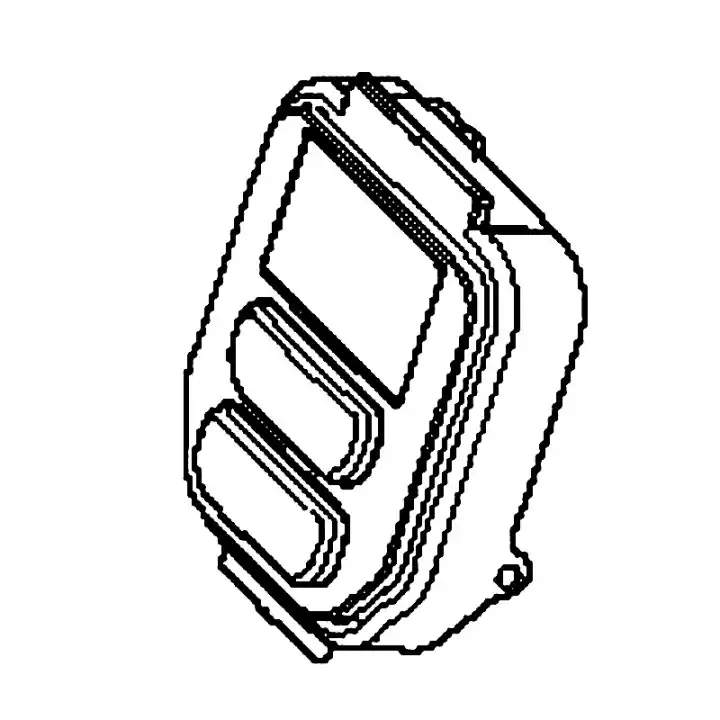 Control Panel Medium 2 Button Rea