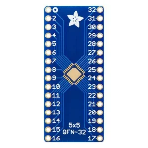Adapterkort QFN-32 / TQFP-32 till DIP-32 Snabb leverans