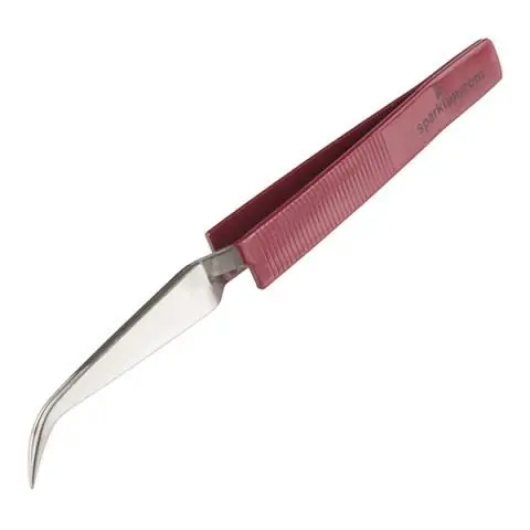 Pincett ESD-säker korsad böjd Köp online