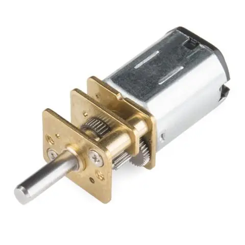 Lägg i varukorgen DC-motor med kuggväxel 6-12VDC 10:1 2600rpm