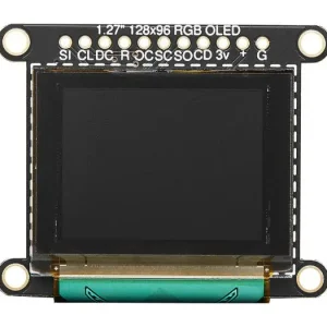 Kampanj 1.27" färg OLED med MicroSD-läsare EYESPI