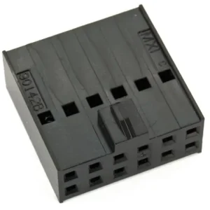 Kundfavorit Kontakthus C-GRID III 2x6p 2.54mm