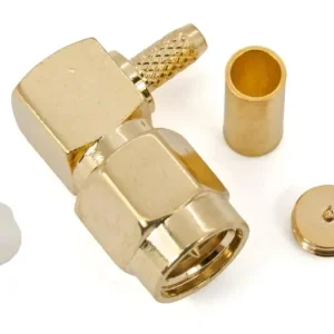 Erbjudandepris SMA hane vinklad RG-174 Max Gain