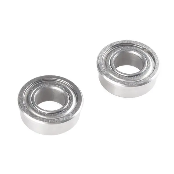 Kullager med fläns 1/4" - 2-pack Reapris