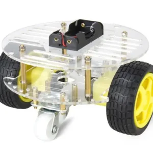 Billig Robot Car Kit 2WD, 4 hjul och 2 motorer