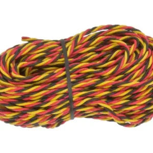 Beställ idag Servokabel 3-pol tvinnad AWG22 15m