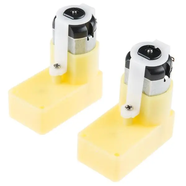 Reapris DC-motor med kuggväxel 1:48 65rpm 6V 2-pack