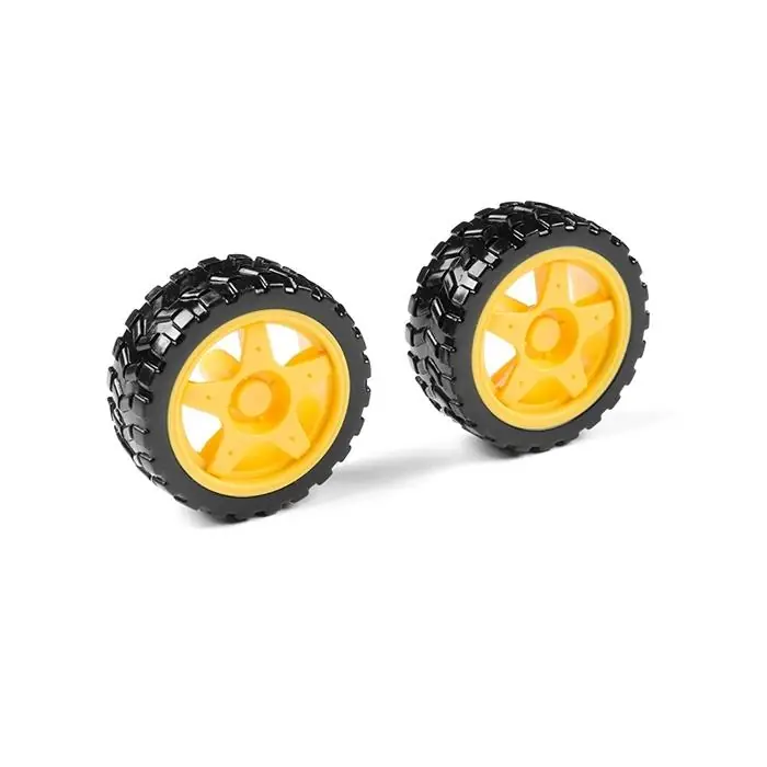 Robothjul 65mm gummidäck 2-pack Begränsat antal