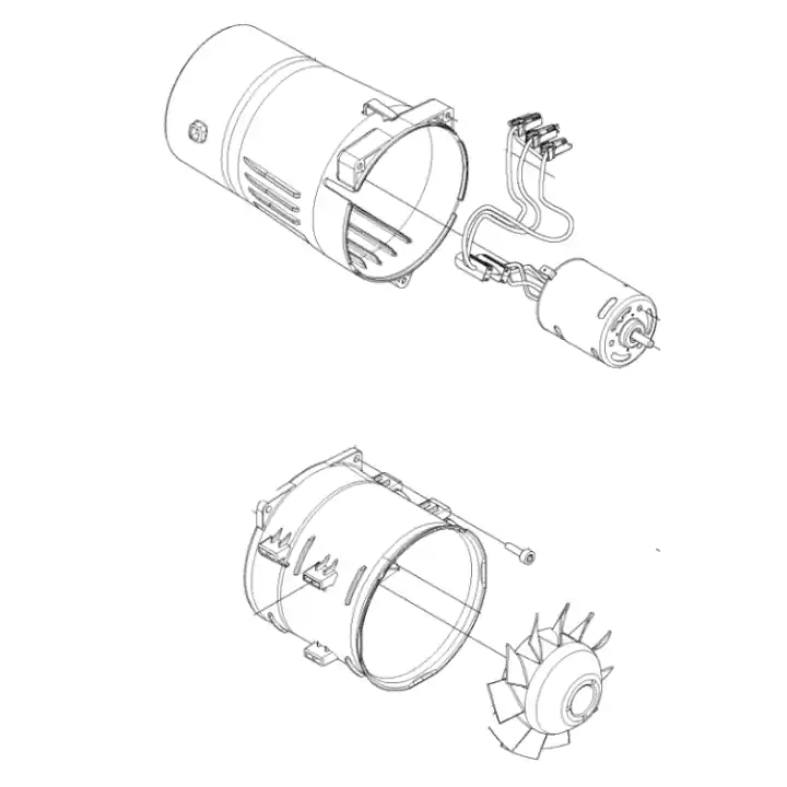 Motor Kit Motor, Rotor, Stator Lägg i varukorgen