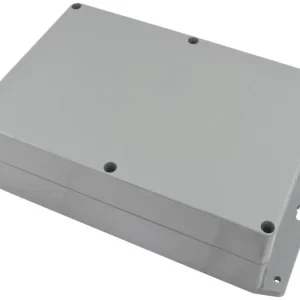 Apparatlåda 222x146x75mm IP65 med fläns grå Lägg i varukorgen