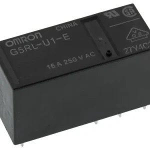 Relä G5RL-U 5V 1-pol 16A - 250VAC/24VDC NO/NC bistabil Snabb frakt