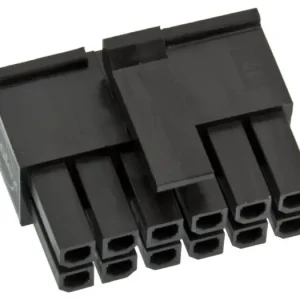 Kontakthus Micro-Fit hona 2x6p 3mm I lager