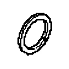 Washer Round 10X13X1 Pa6 Black Handla nu