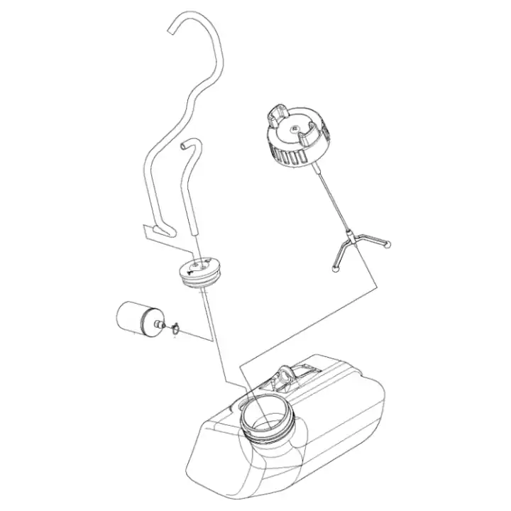 Bränsletank Kompl För Usa Begränsat antal