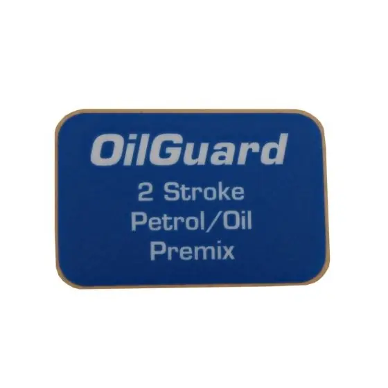 Decal, Oilguard Rea