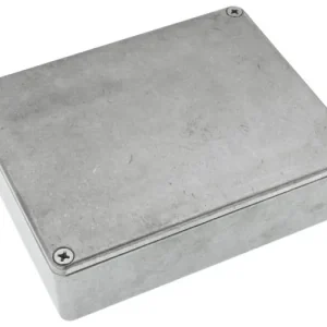 Expressleverans Aluminiumlåda gjuten 1590BB 119x94x34mm