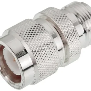 Snabb leverans Adapter C hane - N hona silver/teflon