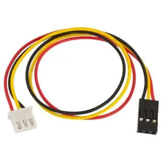 Adapterkabel 3-pol JST-XH till 3-pol dupont 240mm Beställ nu