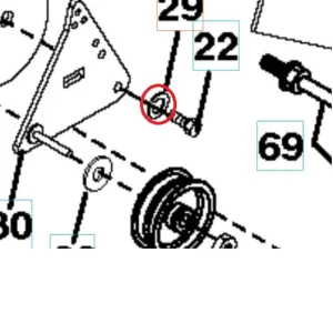 Spårryttare, 3/8" Axel Fynd