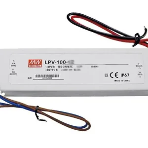 Nätaggregat 12V 8.5A 100W LPV-100-12 Begränsad tid