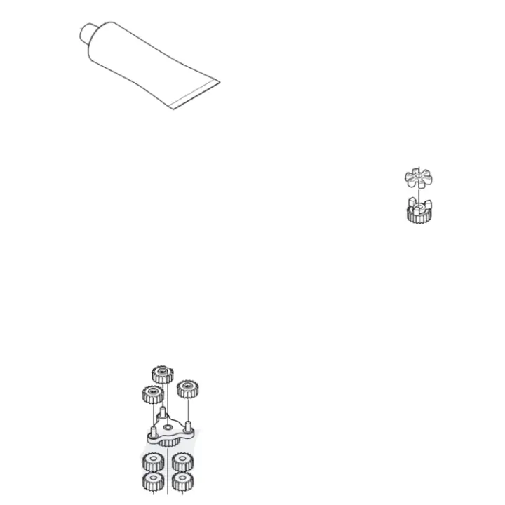 GEAR WHEEL KIT COARSE CUT Snabb leverans