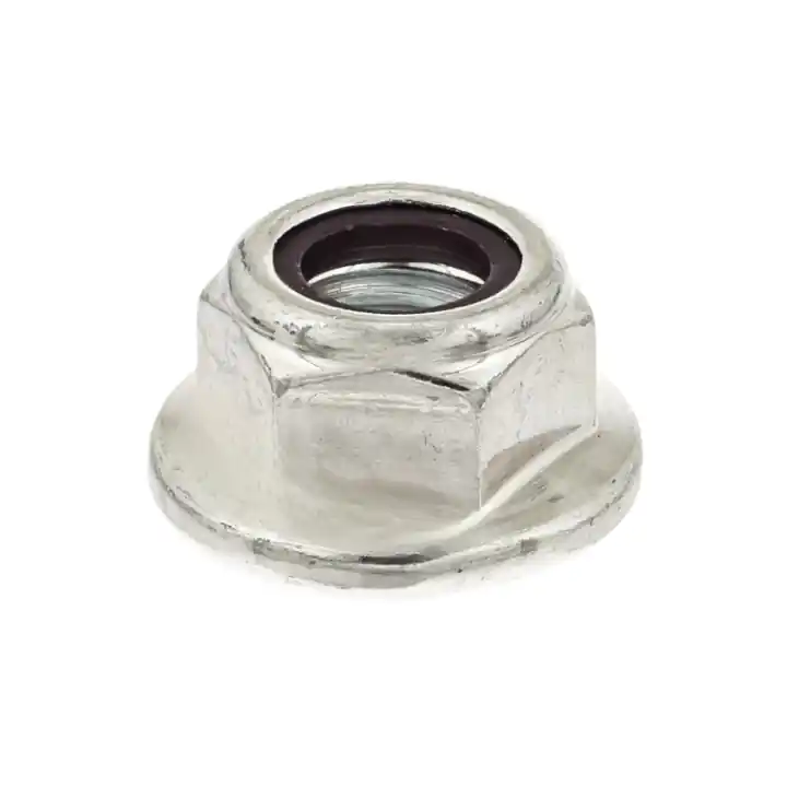 Handla nu Nut 1/2-13 Hex Flange Nylok Cl