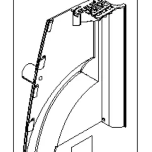 Bumper Right Dark Grey risnedsättning