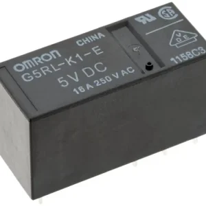 Beställ idag Relä G5RL-K 12V 1-pol 16A - 250VAC/24VDC NO/NC bistabil