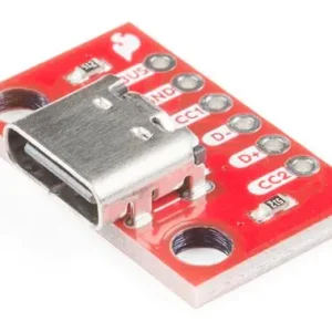 Snabb leverans USB-C monterad på kort 6-pin