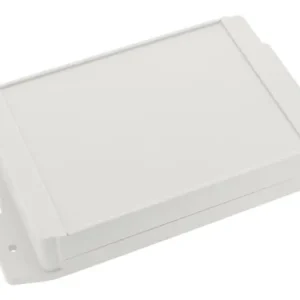 Apparatlåda 221x121x38mm IP67 med fläns ljusgrå Bästa pris